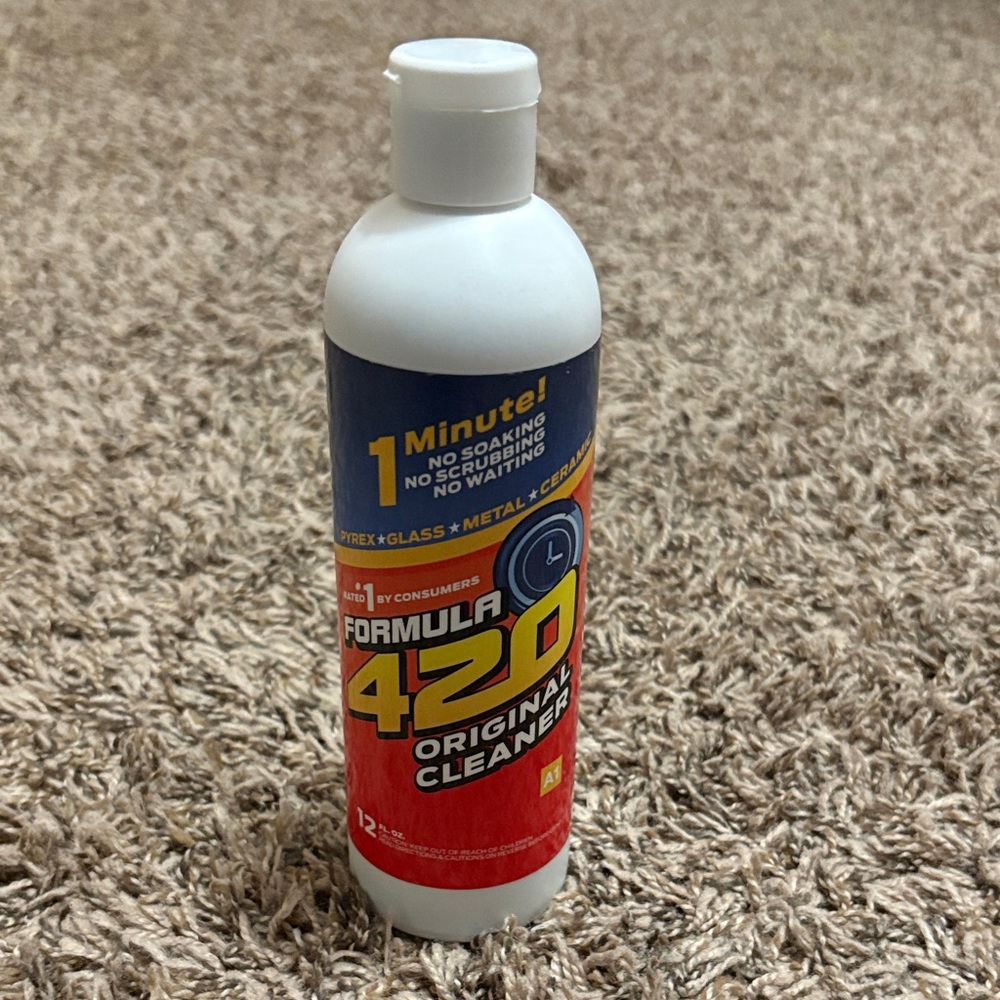 Formula 420 Original Cleaner for Pyrex Glass Metal and Ceramic, New, 12 oz.
